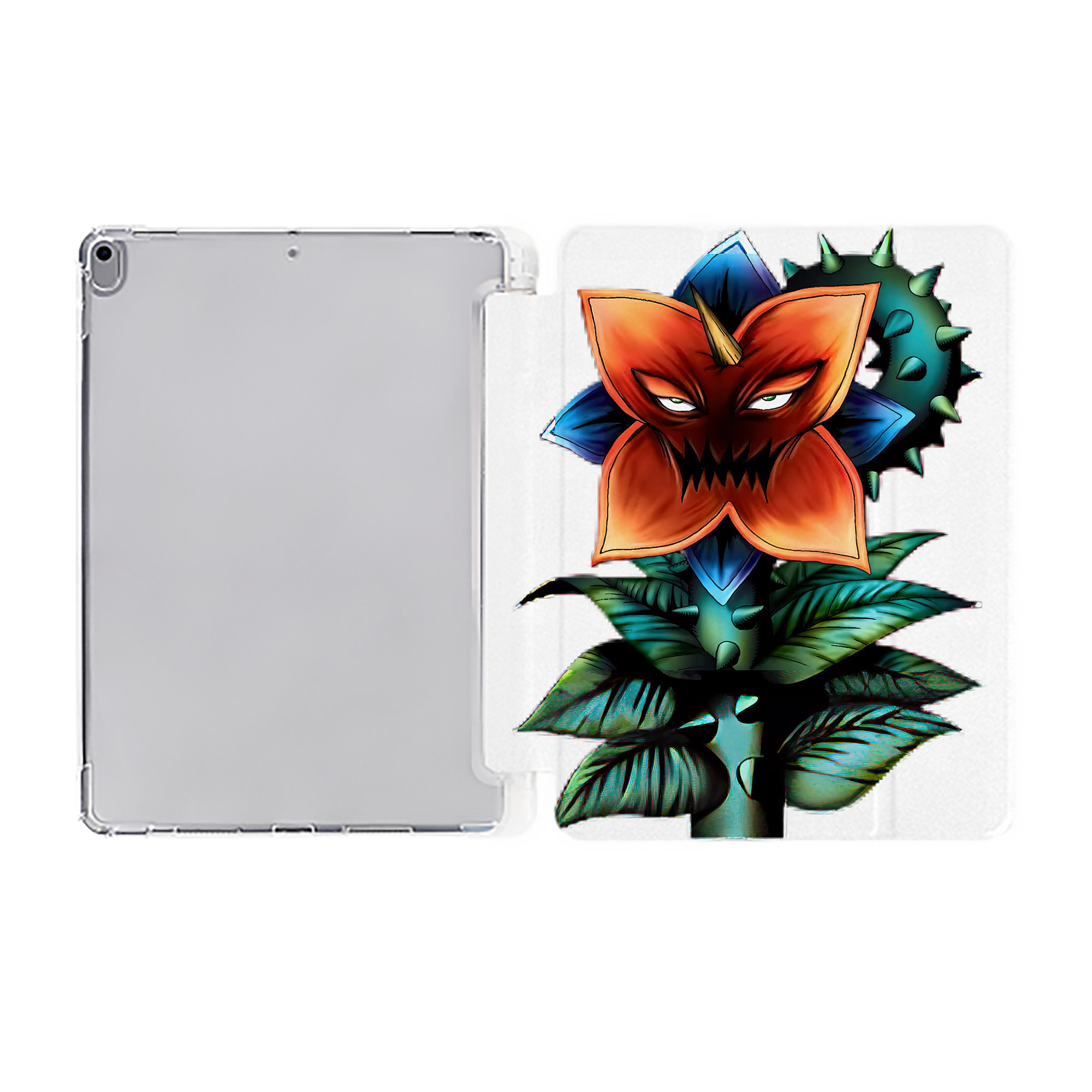 （画像用） 遊☆戯☆王 Yu-Gi-Oh! IPad ケース ペン収納付き 三つ折りスタンド PUレザー×シリコン 対応機種9.5/10.5/10.9インチ